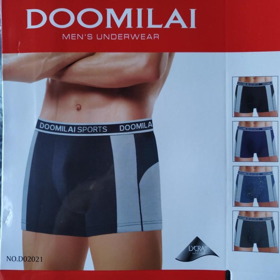 Чоловічі труси-боксери бавовна + бамбук Doomilai 02021 (зростоку XL-2XL-3XL-4Xl) ТМБ-1811564