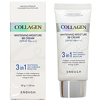 Тональний крем Enough Collagen 3 в 1 Whitening Moisture BB Cream SPF47 PA+++