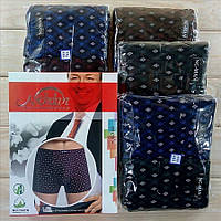 Труси батали чоловічі боксери Nickdan 7501 underwear mens 5XL-6XL-7XL бавовна +байбук ТМБ-181096