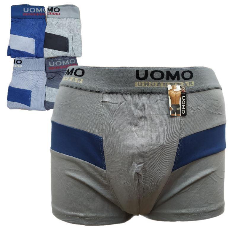 Труси чоловічі боксери UOMO G-618 бавовна (зросток XL-2XL-3XL-4XL) ТМБ-1811778