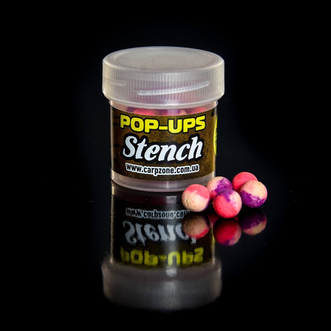 Поп Ап CarpZone Pop-Ups Method & Feeder Stench (Білачан-Чесня-Спеція) 8mm/30pc