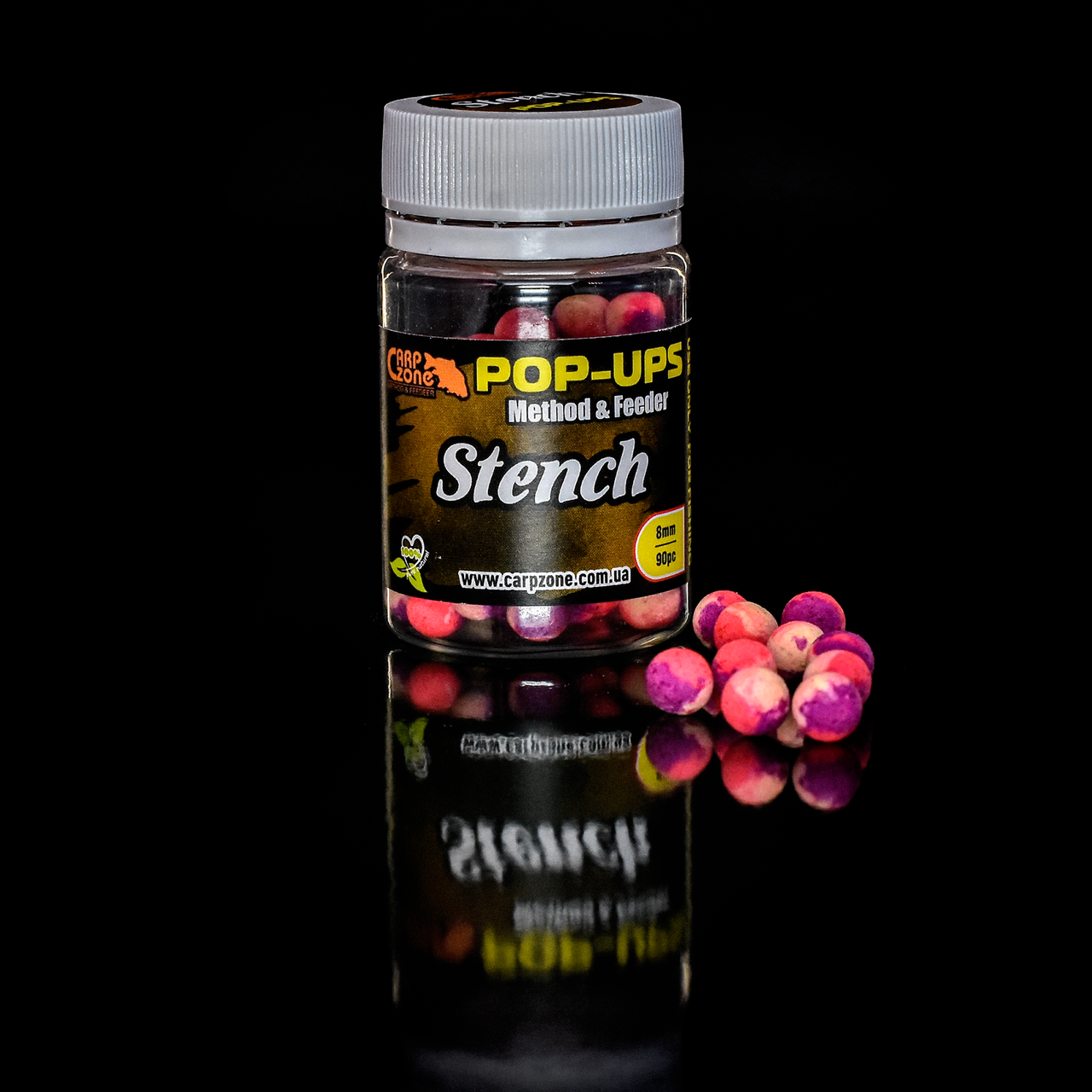 Поп Ап CarpZone Pop-Ups Method & Feder Stench (Белачан-Чісток-Спіція) 8m/90pc