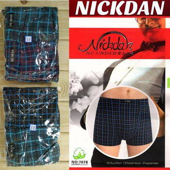 Труси батали чоловічі боксери Nickdan 7076 underwear mens 5XL-6XL-7XL бавовна +байбук ТМБ-1811501