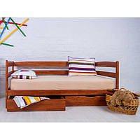 Кровать с ящиками Микс мебель Ева 80 х 190 см светлый орех
