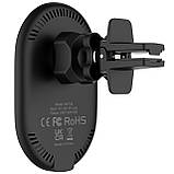 Автотримач Nillkin MagRoad Magnetic Car Mount with Wireless Charging з функцією бездротовою зарядкою, фото 5