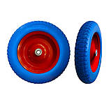 Колесо поліуретанове 3.00-8 (345/65 мм), підшипник Ø 20 мм., фото 2