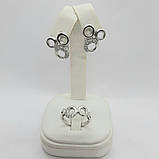 Комплект зі срібла "Хмари" від Іріда-В, фото 3