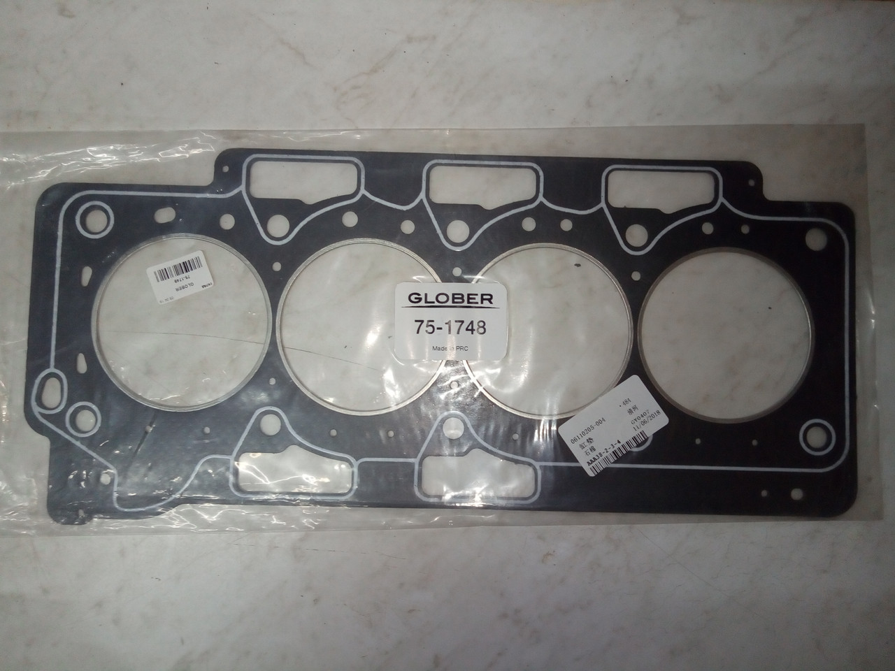 Прокладка ГБЦ GLOBER 75-1748 CHERY EASTAR, ELARA