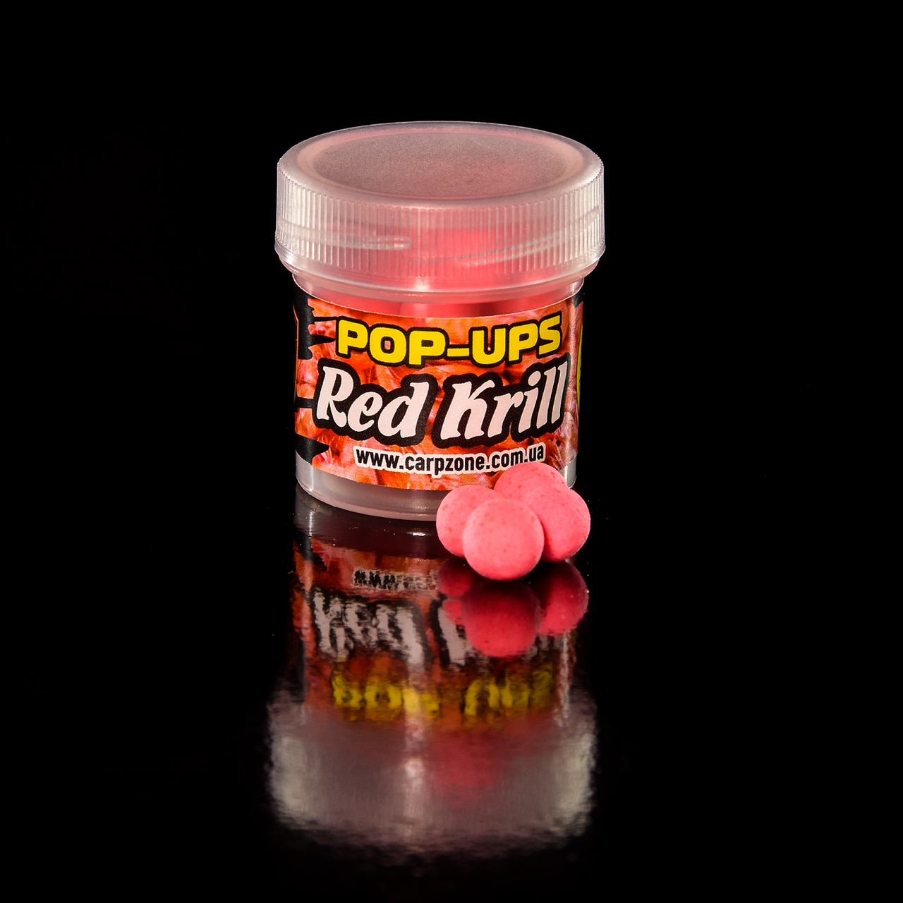 Поп Ап CarpZone Pop-Ups Method & Feeder Red Кrill (Червона Креветка) 8mm/30pc