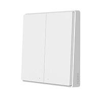 Выключатель Aqara Smart Light Switch D1 Double-Button ZigBee 3.0 White (QBKG22LM/AK044CNW01)