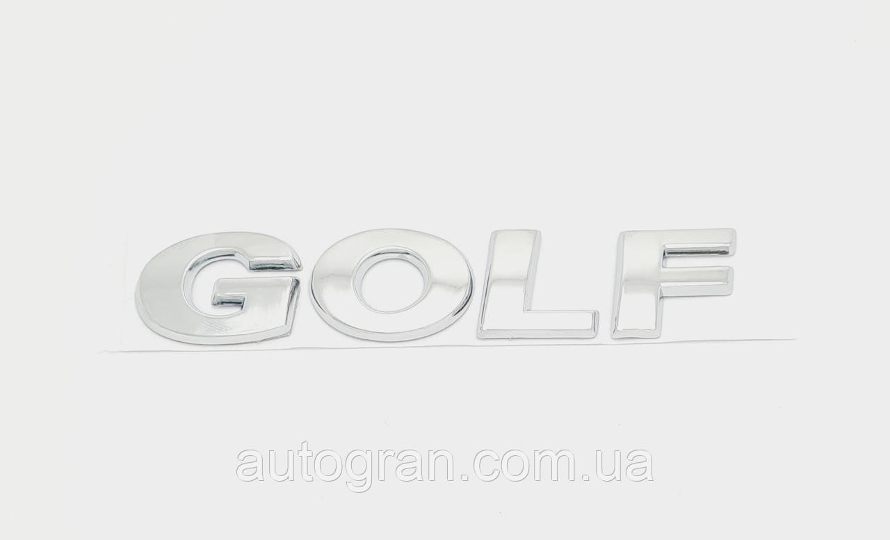 Емблема напис багажника VW Golf після 2009г