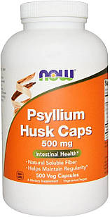 Now Foods Psyllium Husk Caps 500 mg 500 капсул