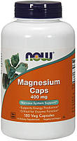 Now Foods Magnesium Caps 400 mg 180 капсул