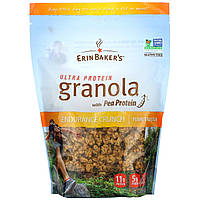 Erin baker's, Ultra Protein Granola with Pea Protein, Peanut Butter, 12 oz (340 g) Київ