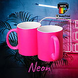 Чашка НЕОН 330 мл + друк. Друк на чашках, фото 2