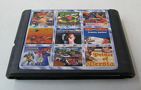 Картридж Sega 9в1 Boogerman adventure Micromachines 2 turbo Earthworm jim 2, фото 3