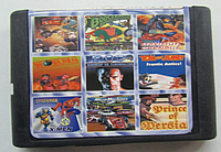 Картридж Sega 9в1 Boogerman adventure Micromachines 2 turbo Earthworm jim 2