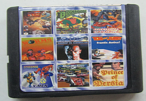Картридж Sega 9в1 Boogerman adventure Micromachines 2 turbo Earthworm jim 2, фото 1