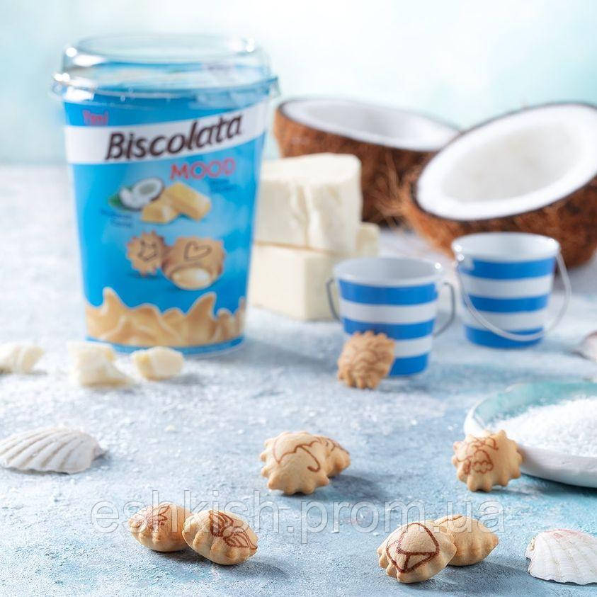 Печиво Şölen Biscolata Mood Білий шоколад з кокосовою начинкою 125 гр - фото 1 - id-p1288701312