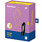 Вібратор на палець Satisfyer Candy Cane Black, 11х3,5 см., фото 6
