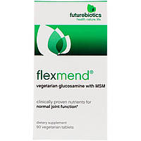 FutureBiotics, FlexMend, вегетарианский глюкозамин с МСМ, 90 вегетарианских таблеток Днепр