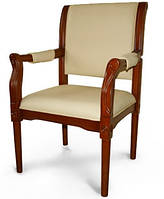 Крісло Версаль EX бежеве CF Горіх лісовий