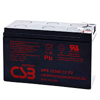 Акумуляторна батарея CSB UPS12360, 12V 7,5Ah (151х65х94мм)