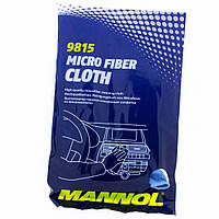 Очищающая салфетка Mannol 9815 MICRO FIBER CLOTH 33х36см из микрофибры для автомобиля