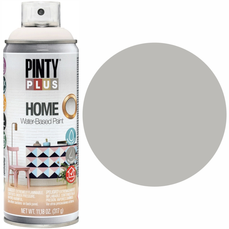 Краска-аэрозоль на Водной Основе Pintyplus Home 400 Мл Серая Луна ...