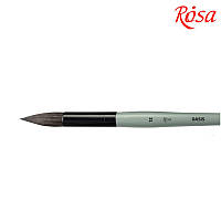 Кисть енот Rosa OASIS 188 круглая № 12 (4823098516842)