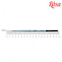 Кисть синтетика Rosa Stream 123/3 круглая, лайнер №2 короткая ручка (4823098517023)