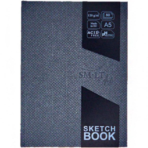 Скетчбук Smiltainis Travelbook блокнот для ескізів А5 120г/м2 80л (4770644588931)