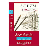 Склейка для эскизов Fabriano Accademia А4 21х29,7см 50л. 120г/м2 (8001348150732)