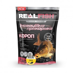 Прикорм Real Fish "Карп" (Горох)