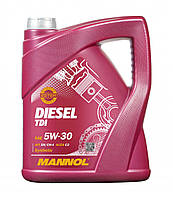 Моторное масло Mannol 7909 DIESEL TDI 5W-30 5л дизельное синтетическое