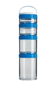 Контейнер спортивний BlenderBottle GoStak Starter 4 Pak Blue (ORIGINAL)alleg Качество