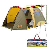 Палатка четырехместная Green Camp 1036: Gsport