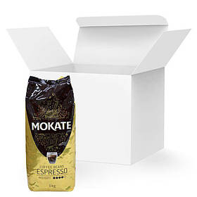 Кава в зернах Mokate Espresso, 1 кг*8 шт