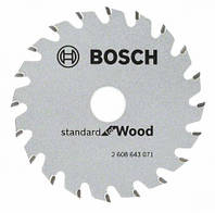 Диск пильний по дереву Bosch 85x15x20T Standard for Wood (2608643071)