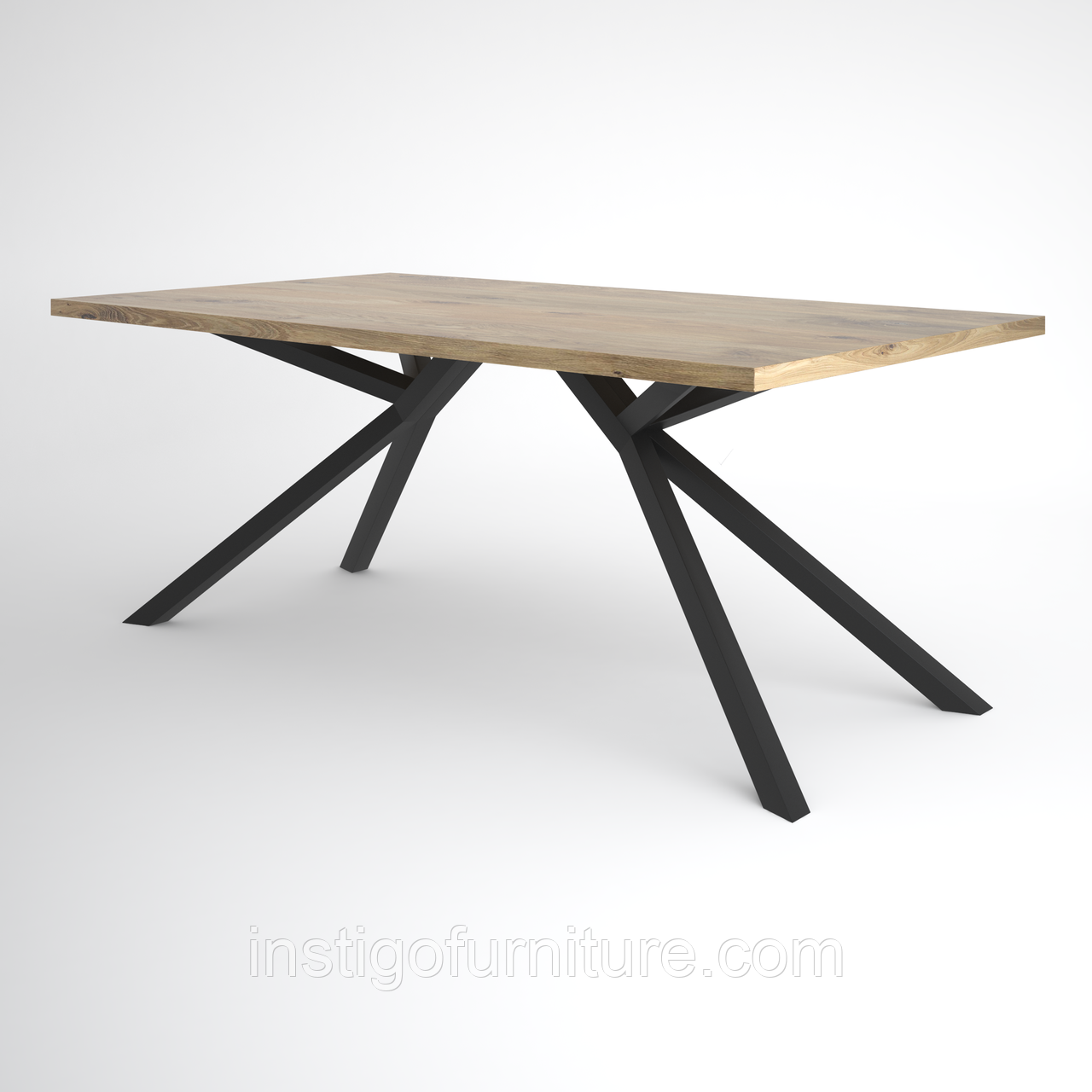 Підстілля подвійне для столу з металу 1860×750mm, H=725mm