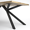 Підстілля подвійне каркас для столу з металу 1860×750mm, H=725mm, фото 7