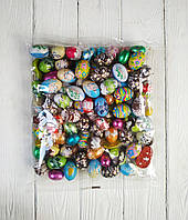 Шоколадні яйця та фігурки з начинкою Ovetti 1 кг (Італія)