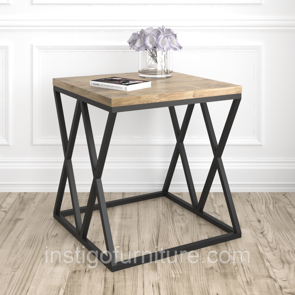 Підстілля для журнального столу з металу 550×550mm, H=550mm