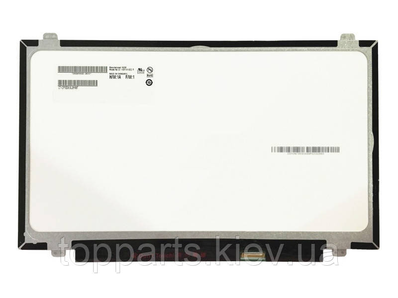 14.0" FHD 1920х1080, AUO B140HAN02.0 (220cd/m2, 85/85/85/85), LED, 30-pin (eDP, прав. роз'єм), глян., slim