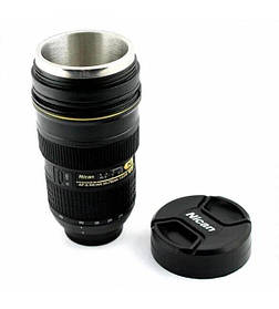 Чашка термооб'єктив NICAN Cup (Black) | Термокухоль об'єктив NIKON