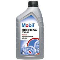 MOBIL MOBILUBE GX 80W-90 GL-4 (1л) Синтетичне трансмісійне масло