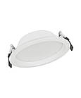 Вбудований LED світильник 14W 220V 1190lm 3000K ⌀160mm IP44 білий [4058075091436] Ledvance DL Alu