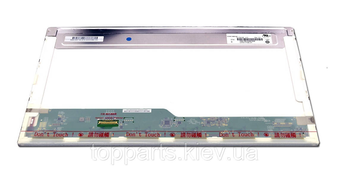 17.3" Full HD 1920x1080, ChiMei Optoelectronics N173HGE-L11, LED, 40-pin, матова