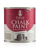 Меловая краска Tableau Chalk Paint 0.5л, 1л Мартелло Серый (Martello Grey), 1л