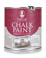 Меловая краска Tableau Chalk Paint 0.5л, 1л Певенси Серый (Pevensey Grey), 1л